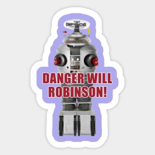 Lost in Space  , Danger Will Robinson! Sticker